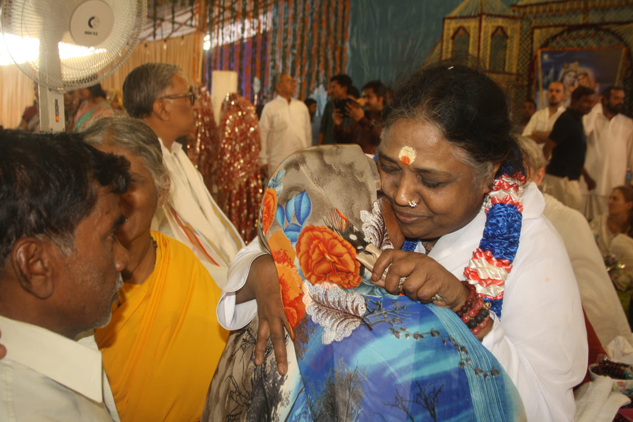 amma in vrindavan