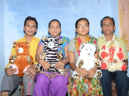 daughter became lakshmi for her deaf-mute parents