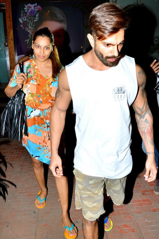 Bipasha Basu and Karan Singh Grover on a Spa Date
