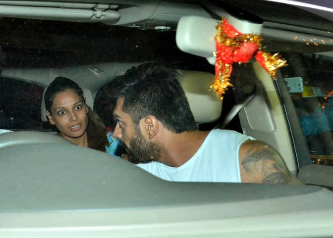 Bipasha Basu and Karan Singh Grover on a Spa Date