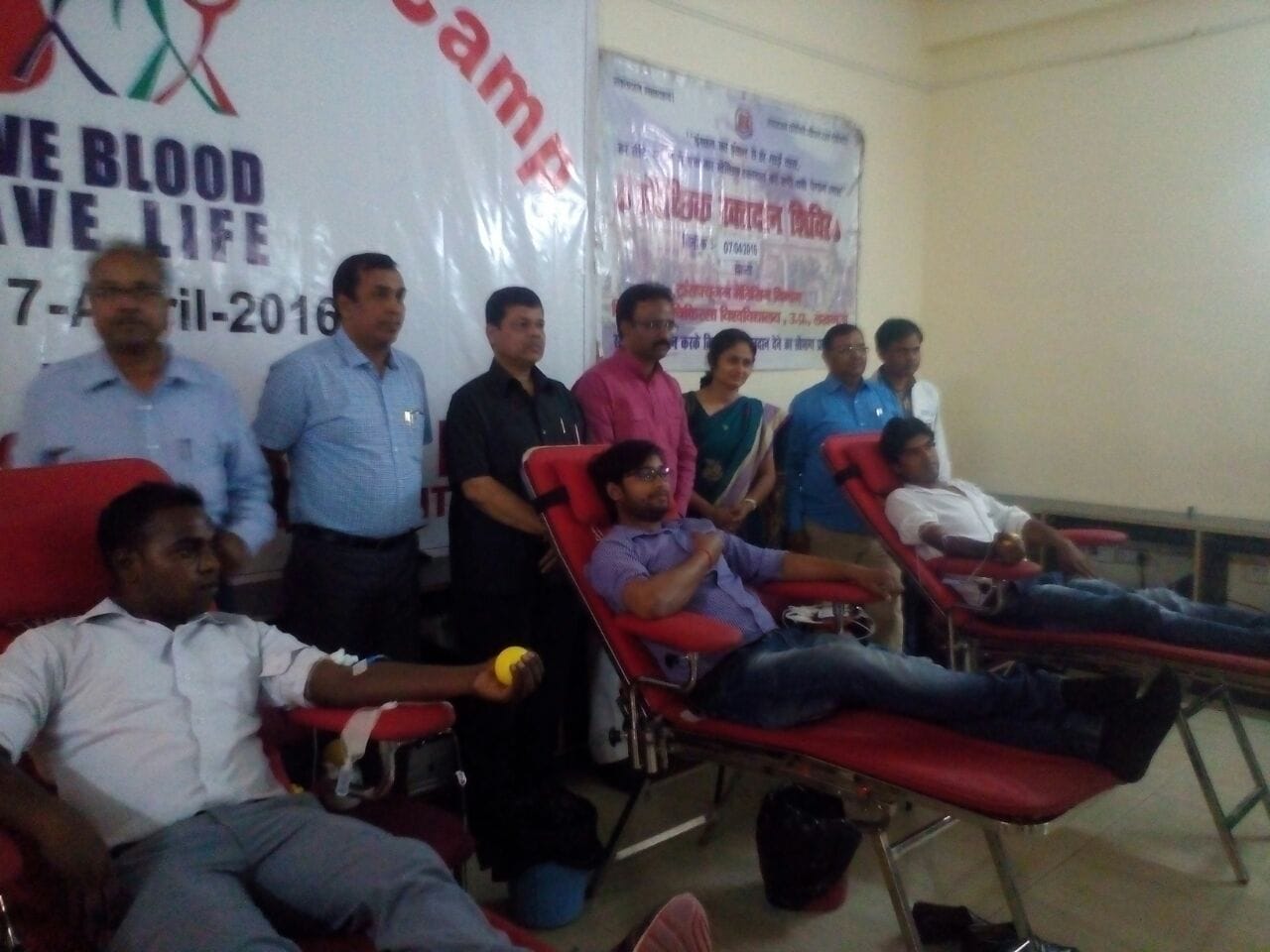 amar ujala foundation blood donation camp