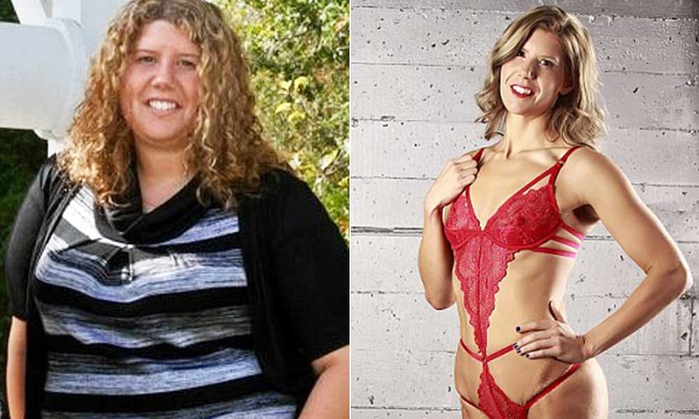 Girl lost 52 kg weight and became bikini model