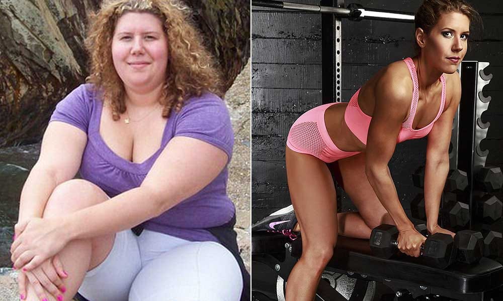Girl lost 52 kg weight and became bikini model