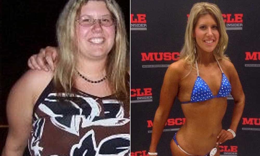 Girl lost 52 kg weight and became bikini model