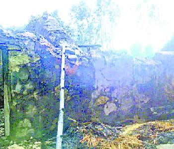 Nine home burns from fire 