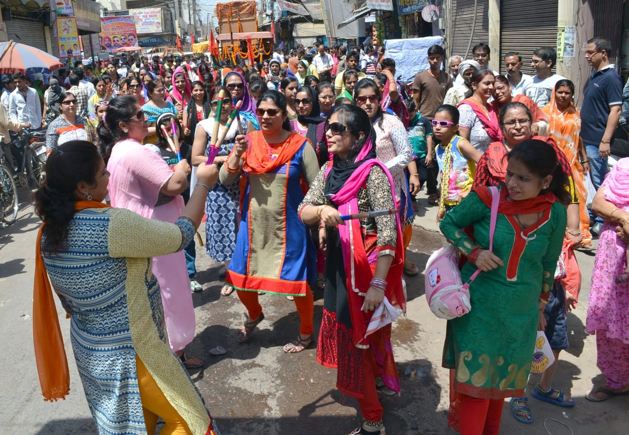 A celebration of the birth anniversary of Sant Jhulelal