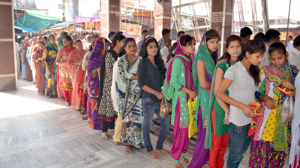 Navratri spring start, the first day of mother worship shailaputree