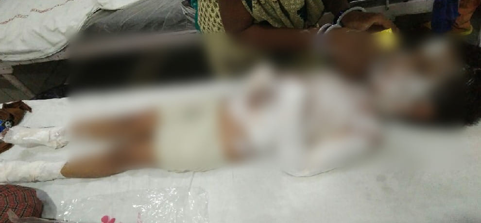 Incident: cylinder exploded five injured including three girls