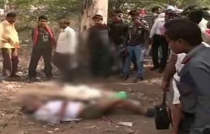 Dead body found in open ground