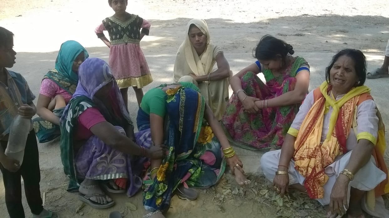 Identification of the bodies were burnt after killing