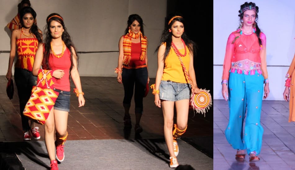 fashion show in PU: UIFT student's talent and ramp walk