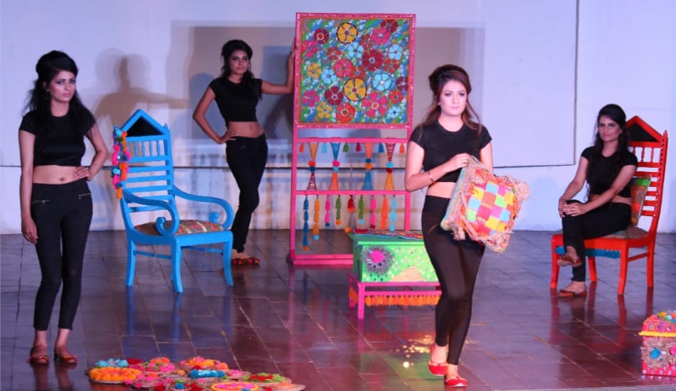 fashion show in PU: UIFT student's talent and ramp walk
