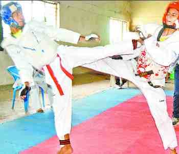 Taekwondo competition