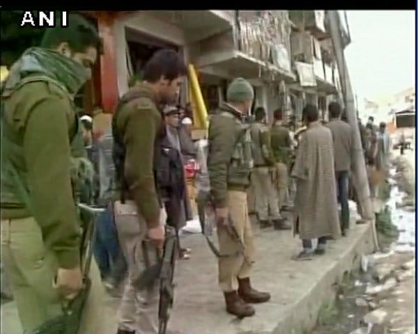 Grenade attack on military vehicle