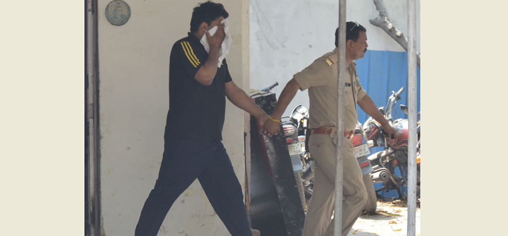 Two rounds of revolver was missing from the sagar