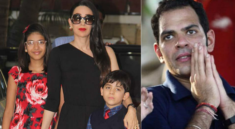 Karisma Kapoor’s ex-husband gets mad on seeing her with another guy