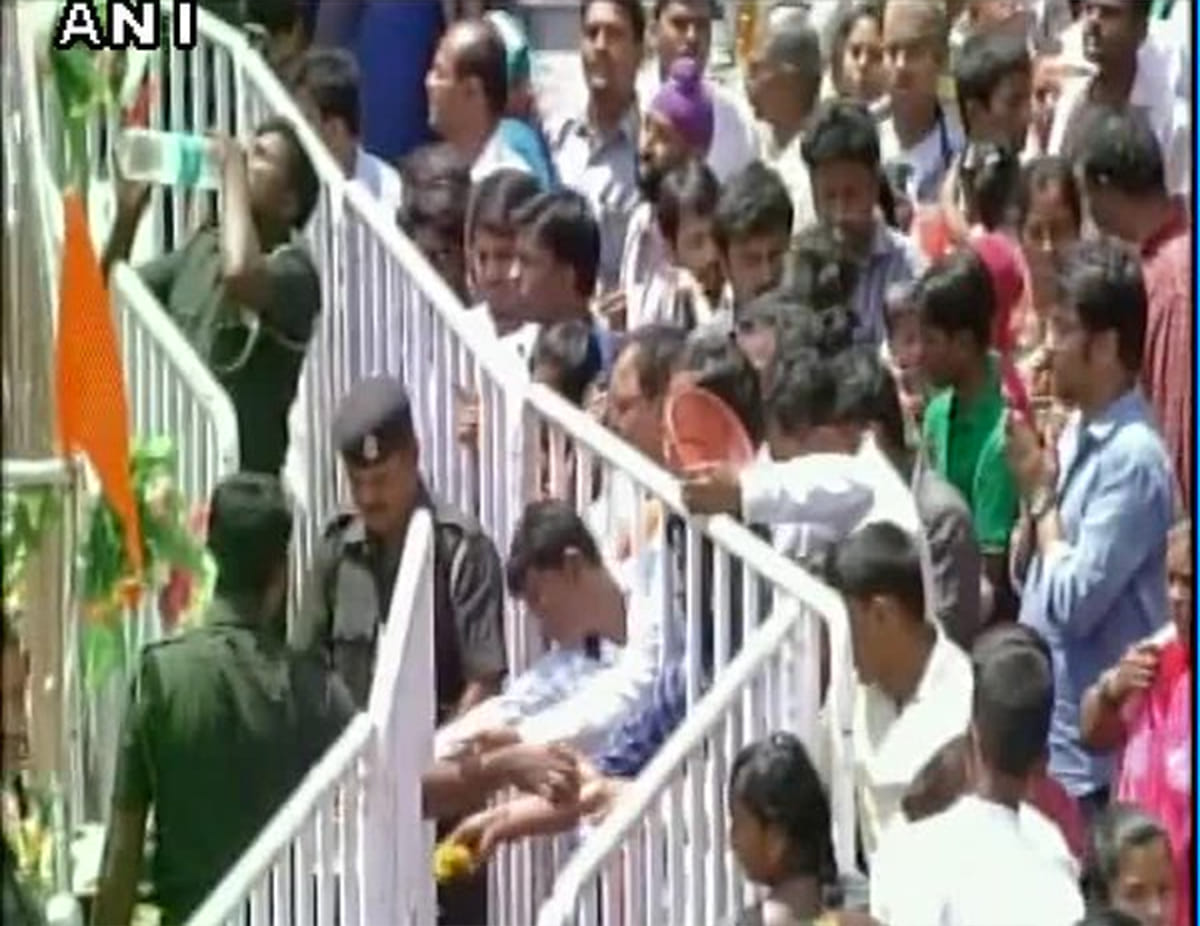 Male devotees break barricade and enter sanctum of Shani Shingnapur temple