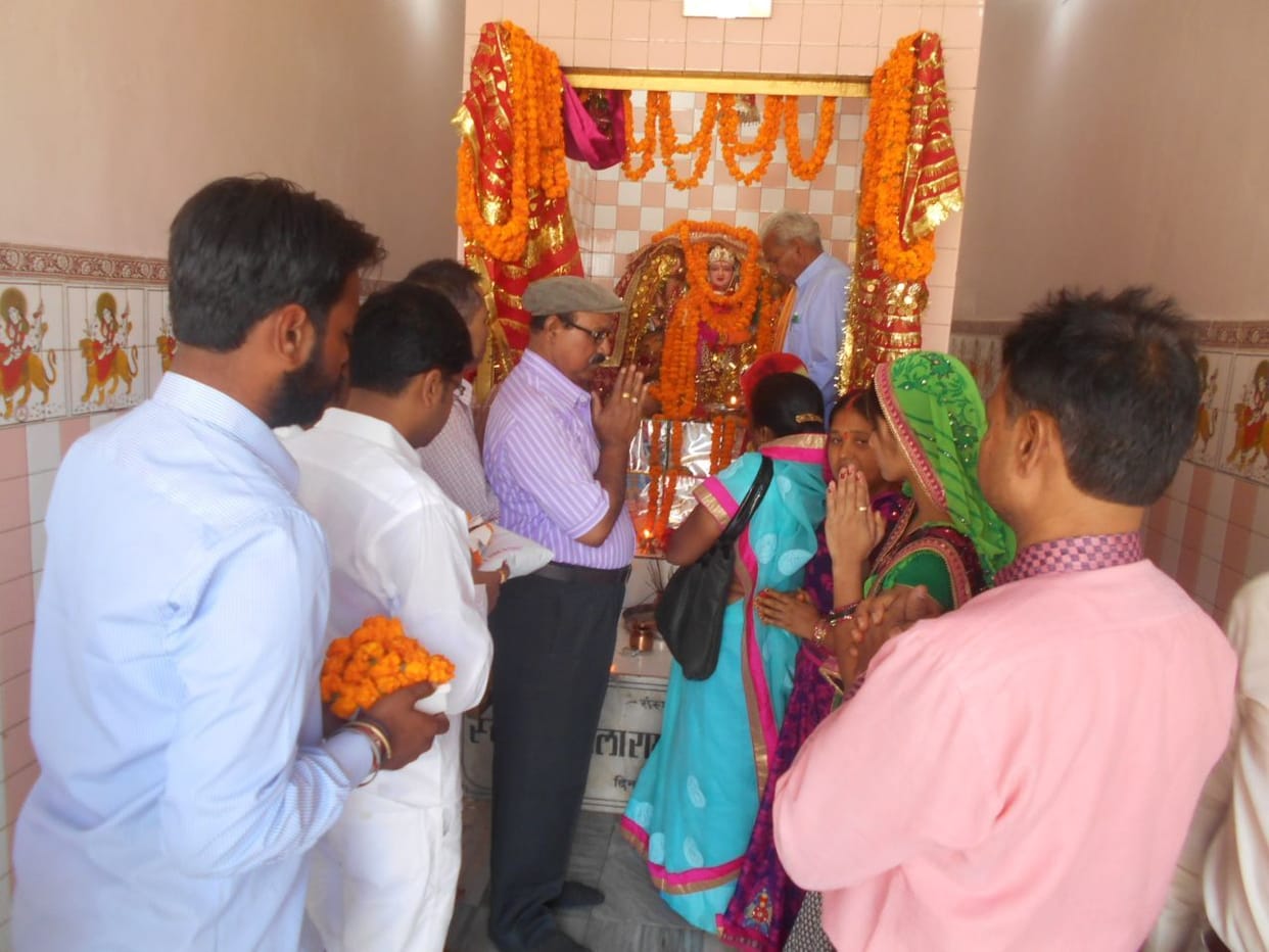 mother Shailaputree worshiped
