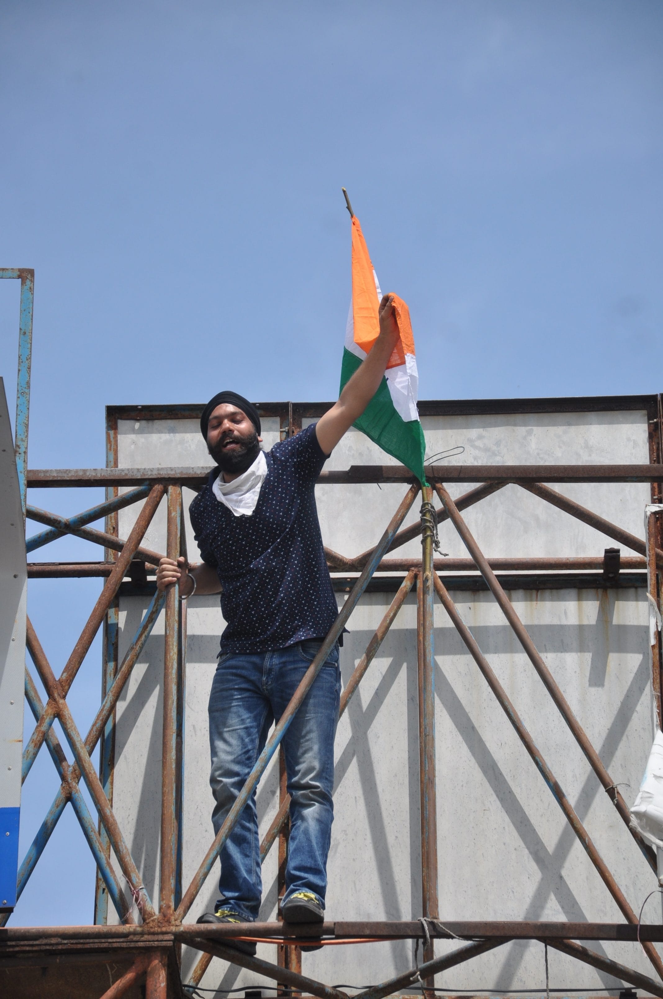 protest aganist JKP