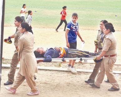 20 candidates bad condition in police bharti