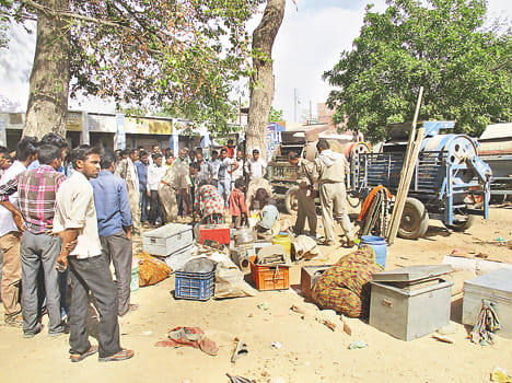 Hardoi police took hold of two women