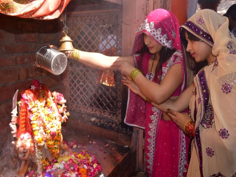 navratra begins in mathura