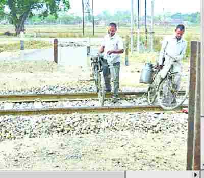 Railway closed 50 years old path