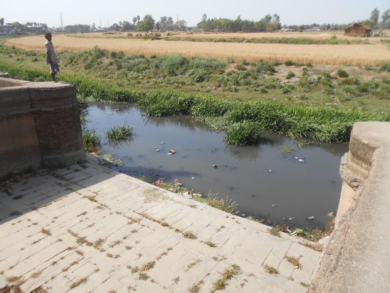 river Visuuhi and Mdha are getting lost water