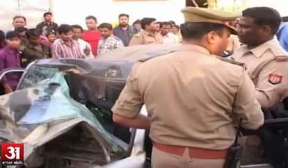 Severe road accident in Kanpur