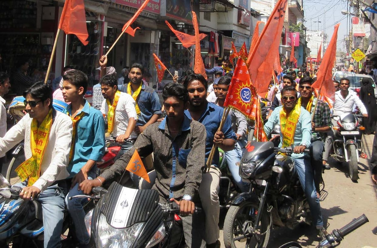 The district celebrated the New Samvatsar
