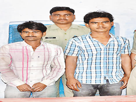 Disclose theft, arrested two crooks