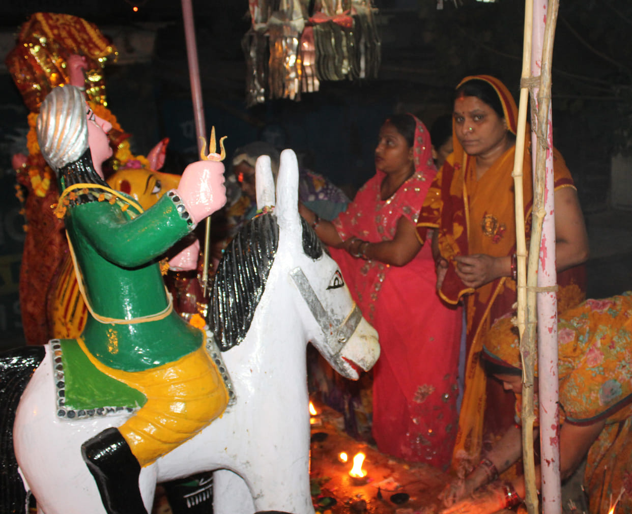 Shailaputree mother goddess was worshiped in temples with reverence