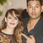Yuvraj Singh batted well when hazel in stadium