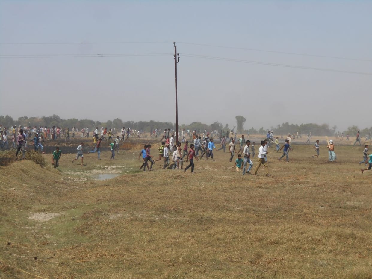 attack on fire squad in Hashimpur Brsawa