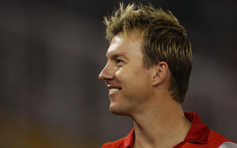 once time brett lee wear three socks