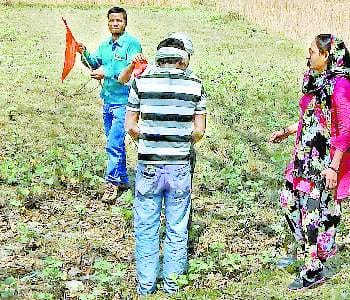 232 farmers grow crops on the acquired land seized