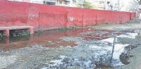Drainage Problem, Police Station, kaithal, haryana
