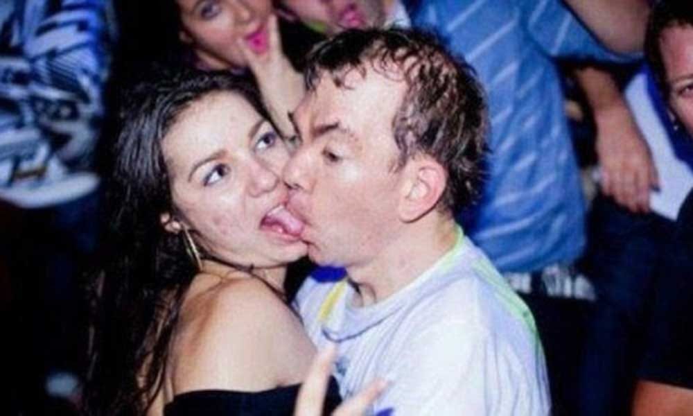 Weird pics of drunk people shared on social media