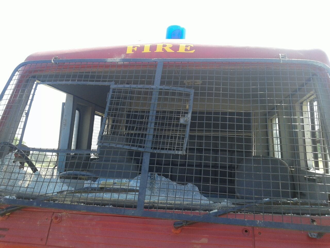 villagers beats firebrigade for late coming
