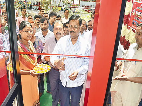 Post Office inaugurated the ATM booth