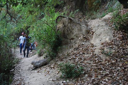 jharipani fall of mussoorie.