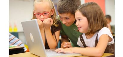 children becoming irritable due to use of laptops and computers
