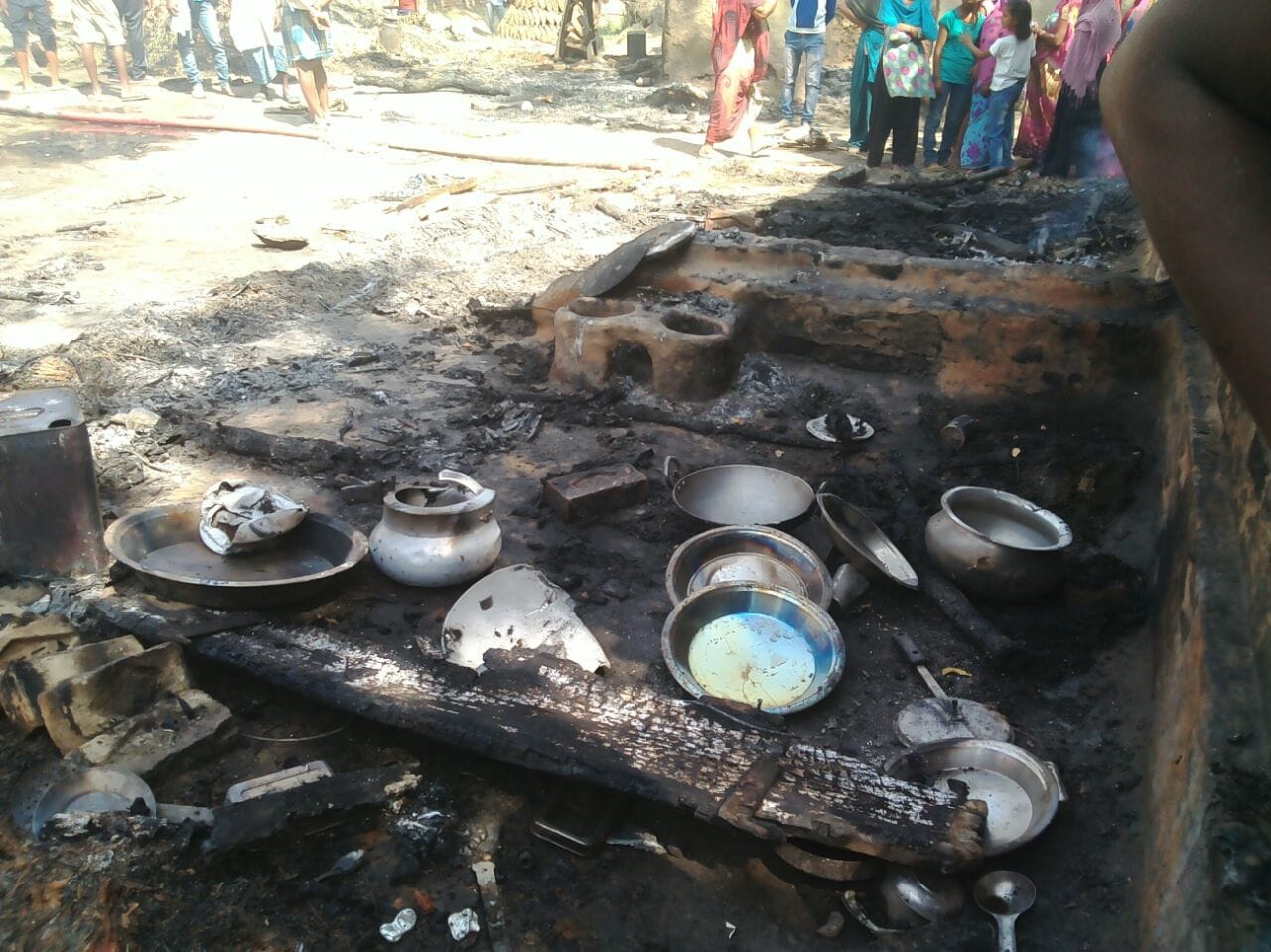 fire in mau of uttar pradesh