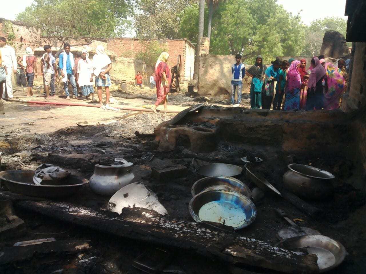 fire in mau of uttar pradesh