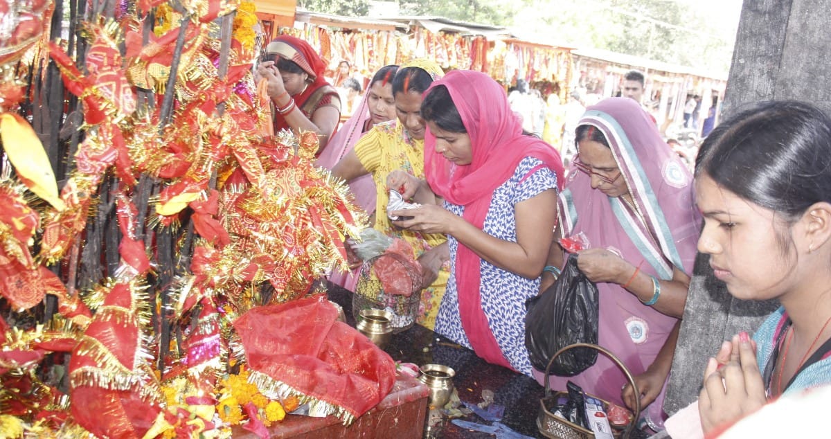 Jaykare are resonate with Devi Temple