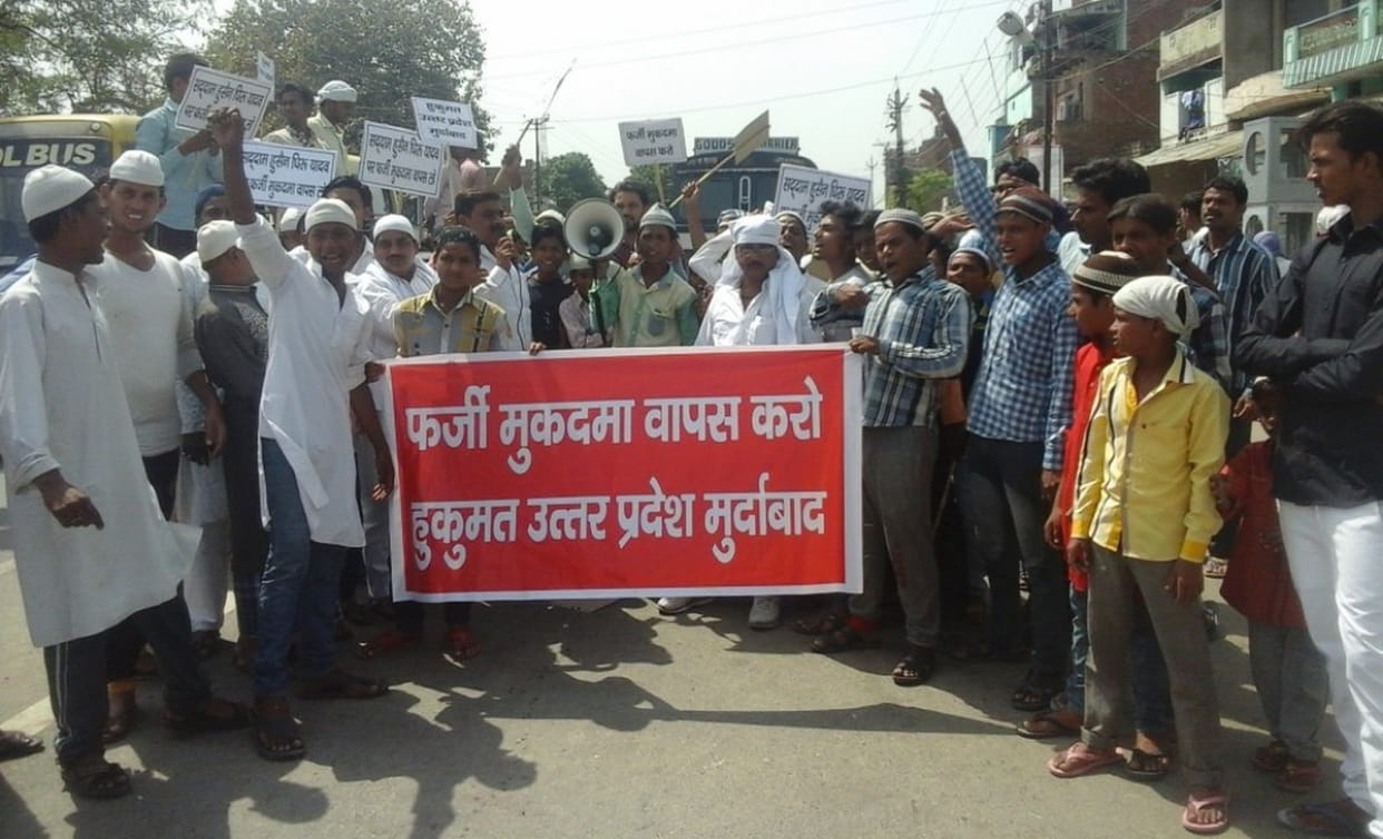 After  prayers agitation