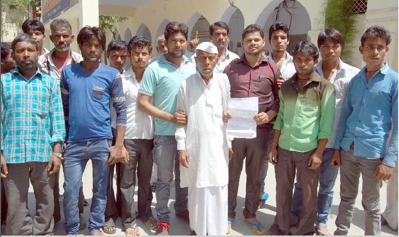 Prevented from going to the temple