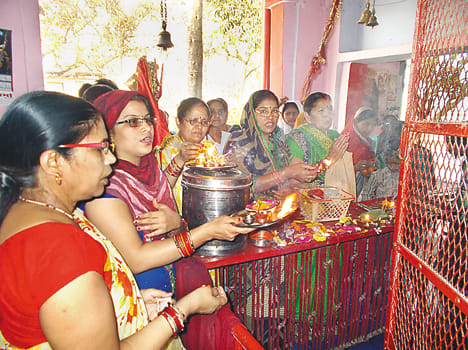 Navaratri start, temples Gunje mother Jaykare