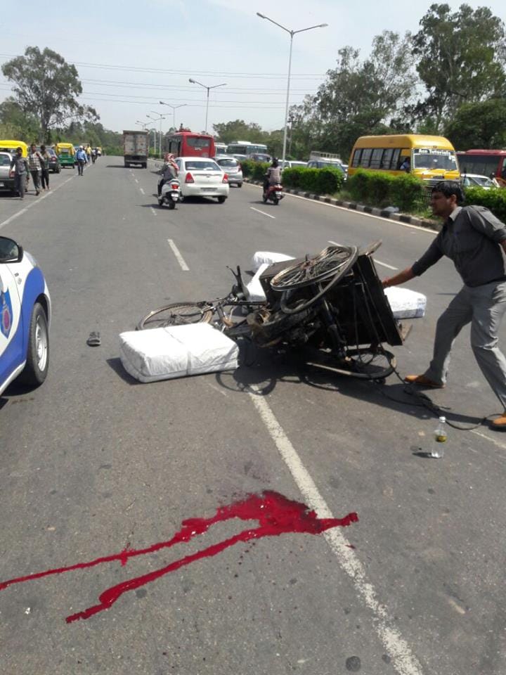 road accident, manimanjra accident, chandigarh accident, chandigarh, crime