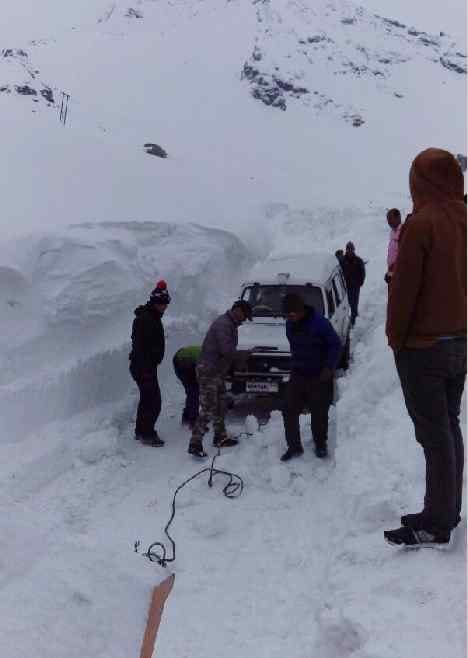 snowfall in kullu distirc